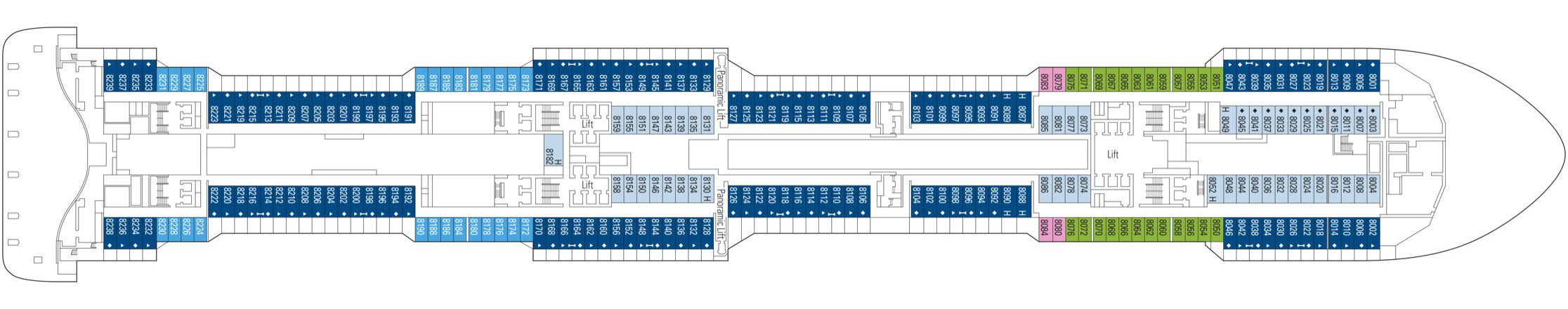 Deck 8 MSC Cruises MSC Meraviglia Deck 8.jpg