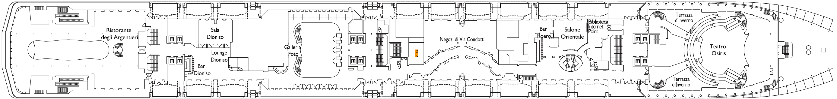 Deck 3 - Bacco Costa Cruises Costa Mediterranea Deck Plans Bacco.png