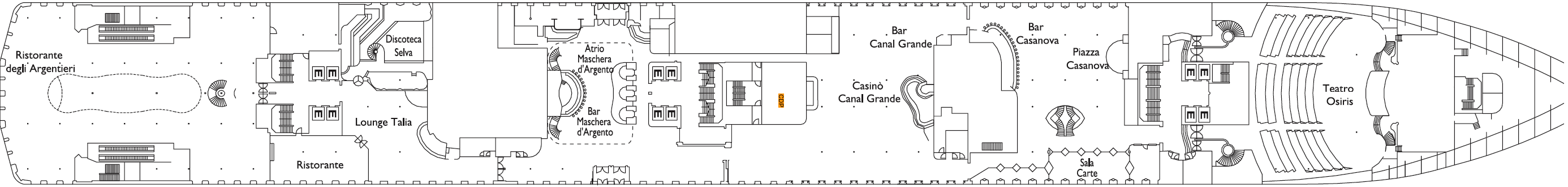 Deck 2 - Tersicore Costa Cruises Costa Mediterranea Deck Plans Tersicore.png